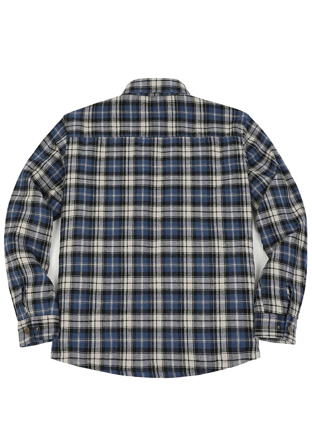 Men's Thermal Lined Flannel Shirt Jacket