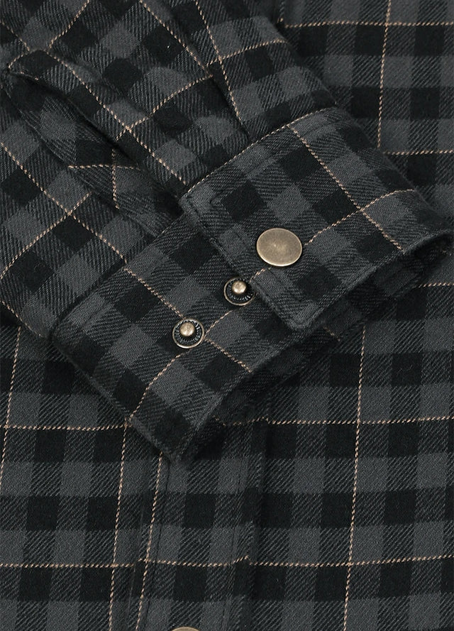 Men's Thermal Lined Flannel Shirt Jacket