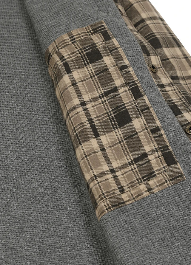 Men's Thermal Lined Flannel Shirt Jacket