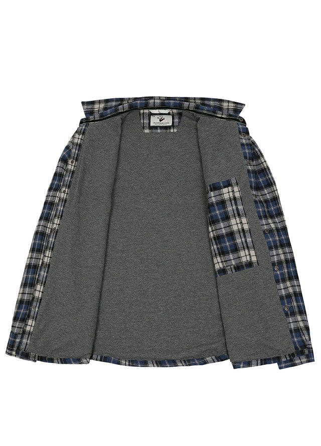 Men's Thermal Lined Flannel Shirt Jacket