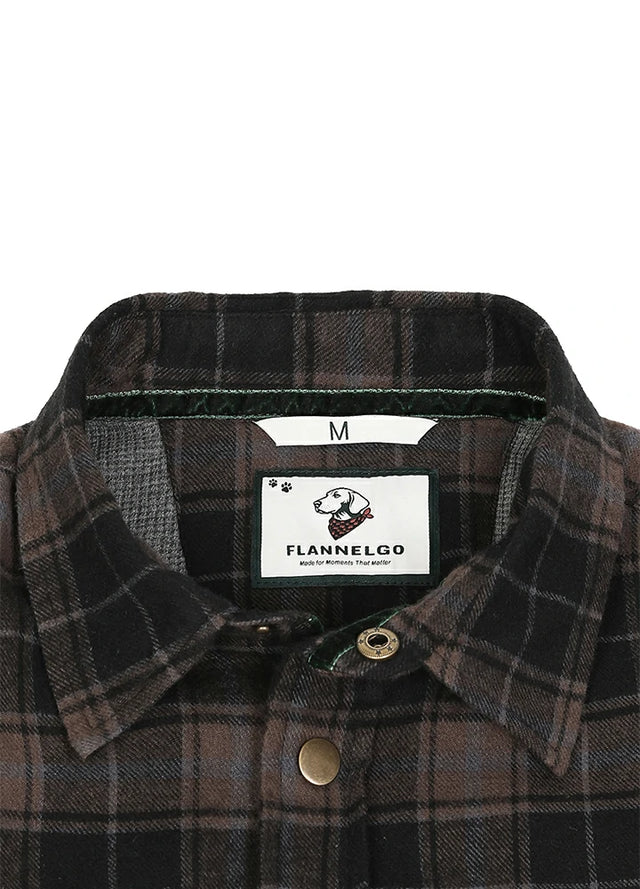 Men's Thermal Lined Flannel Shirt Jacket