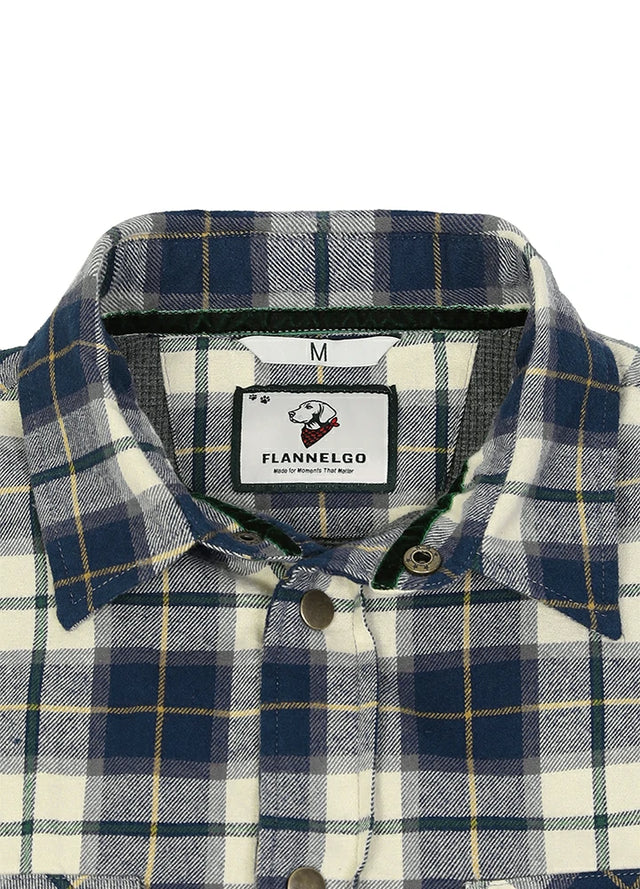 Men's Thermal Lined Flannel Shirt Jacket