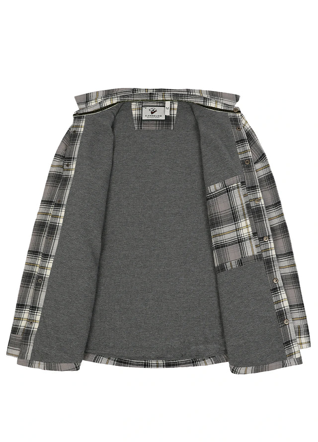 Men's Thermal Lined Flannel Shirt Jacket