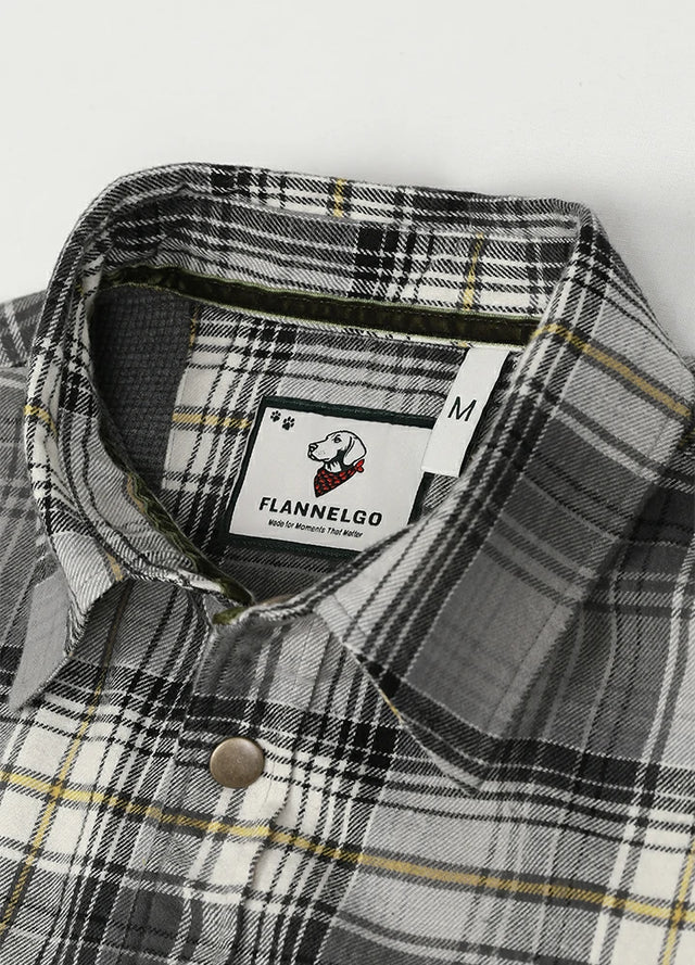 Men's Thermal Lined Flannel Shirt Jacket