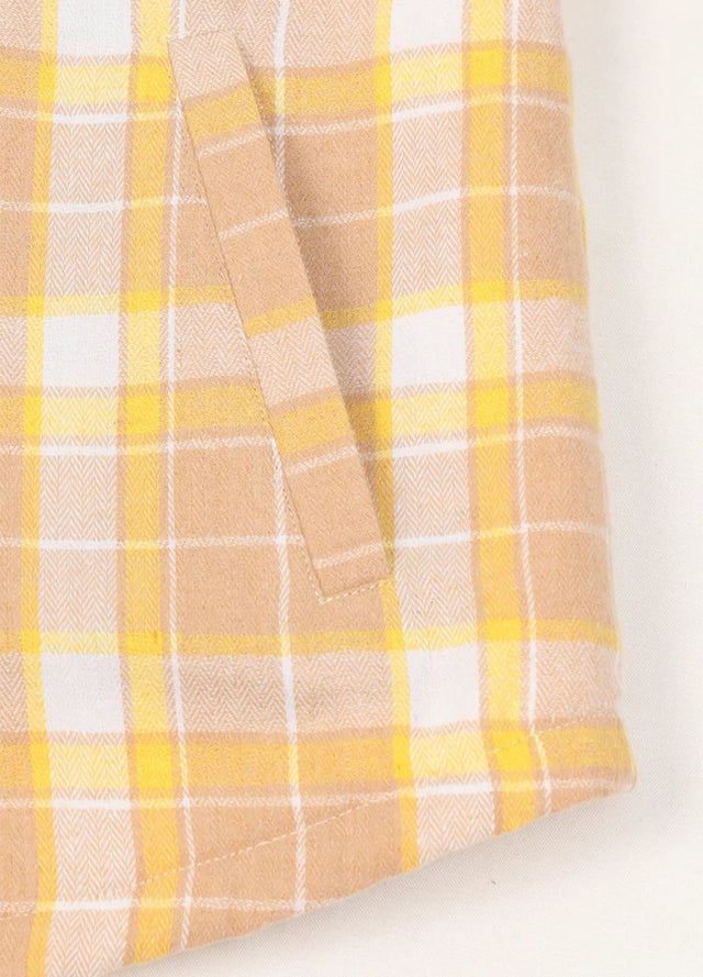 Women's Sherpa Lined Flannel Jacket with Hood, Button Up Plaid