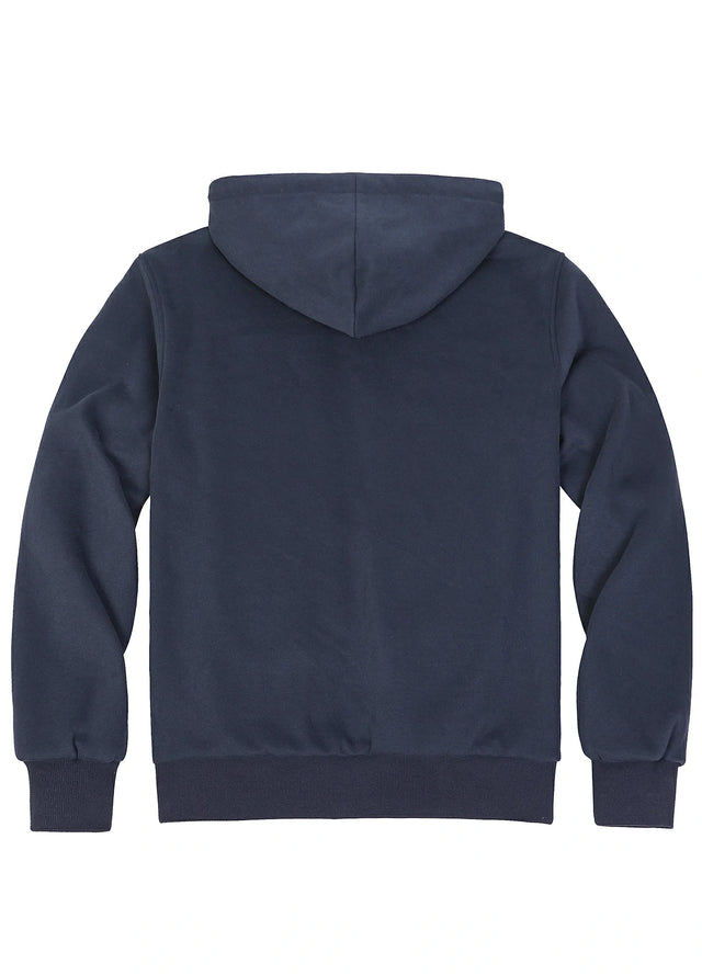 Men's Reversible Plaid Zip-Up Hooded Sweatshirt