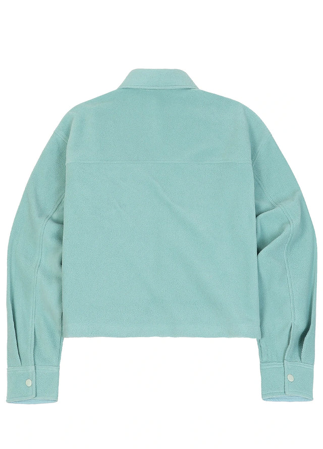 Women's Nature Ready Cropped Fleece Shirt Jacket