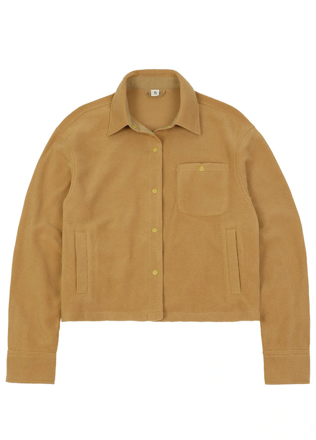 Women's Nature Ready Cropped Fleece Shirt Jacket