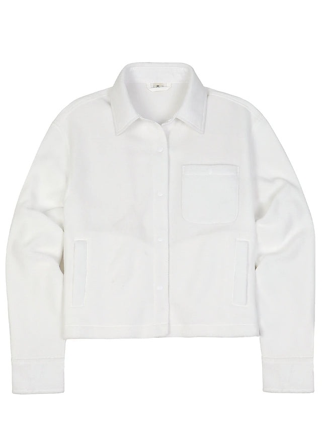 Women's Nature Ready Cropped Fleece Shirt Jacket