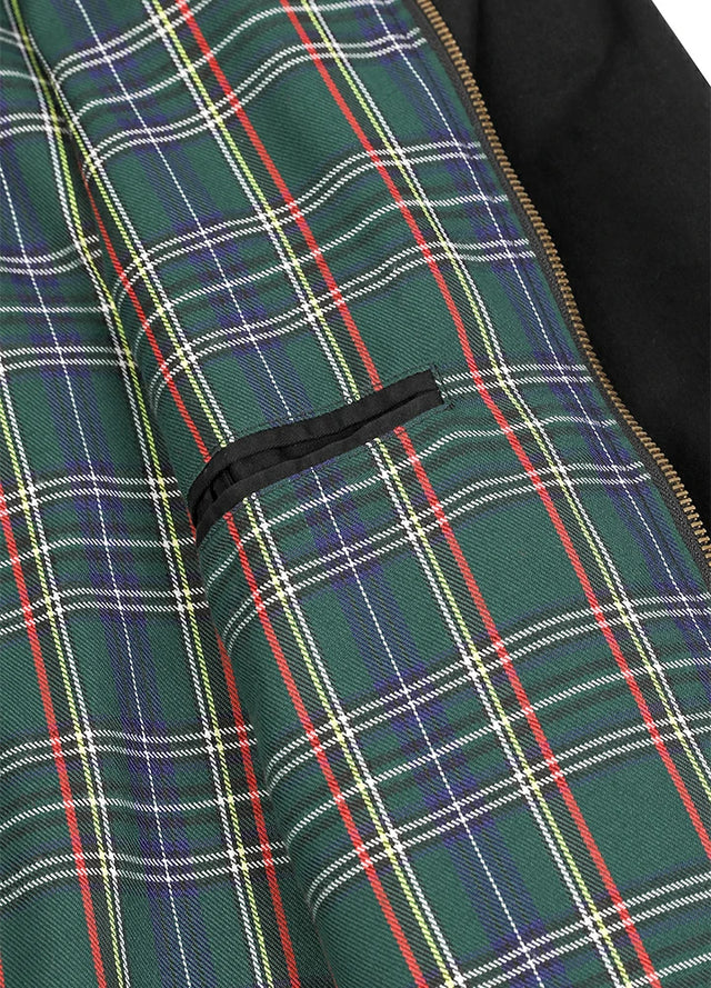 Men's Classic Harrington Flannel Lined Jacket