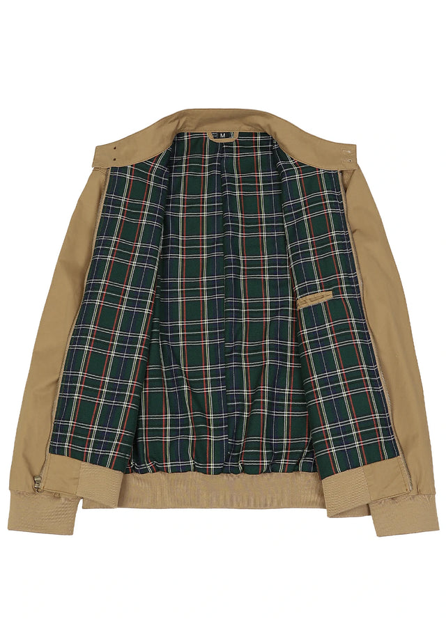 Men's Classic Harrington Flannel Lined Jacket
