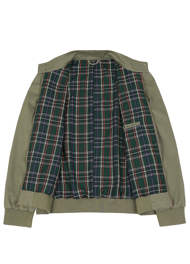Men's Classic Harrington Flannel Lined Jacket