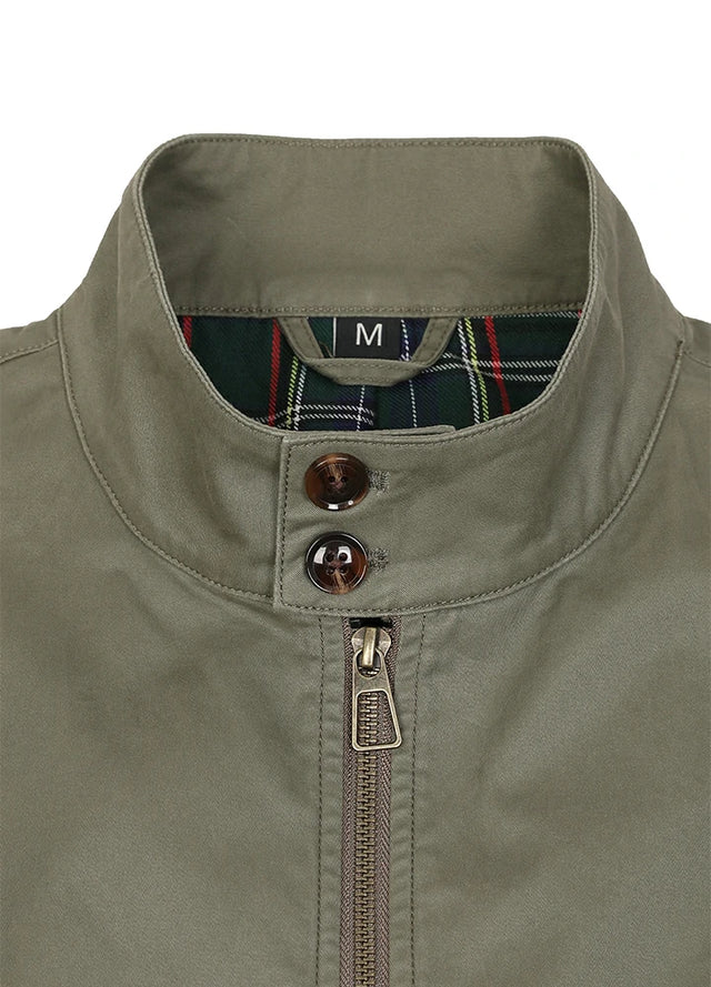 Men's Classic Harrington Flannel Lined Jacket
