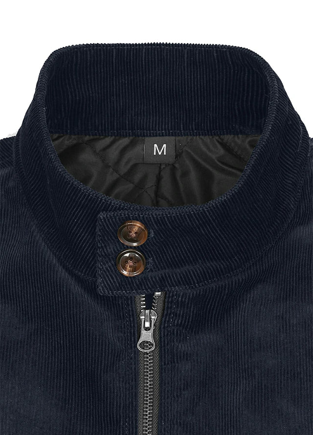 Men's Classic Harrington Quilted Lined Corduroy Jacket