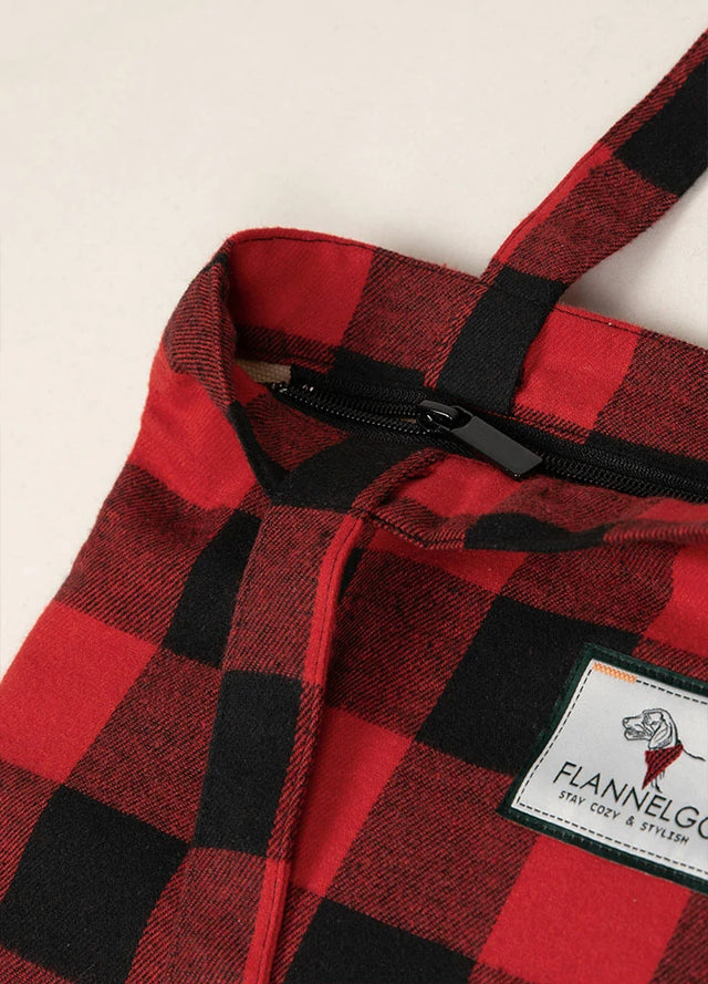 Classic Plaid Tote Bag