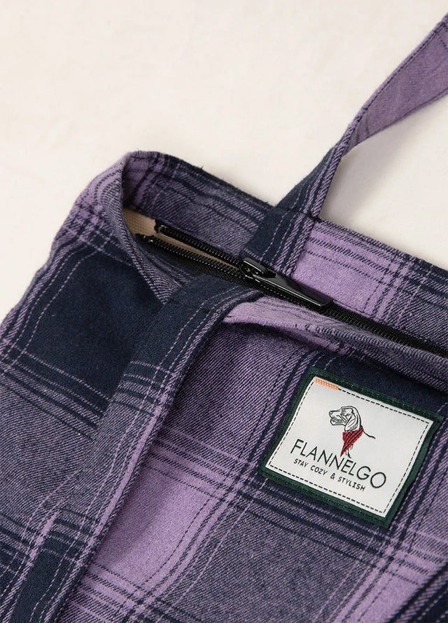 Classic Plaid Tote Bag