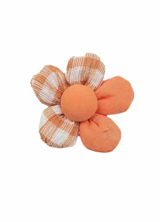 Patchwork Plaid Brooch Pin