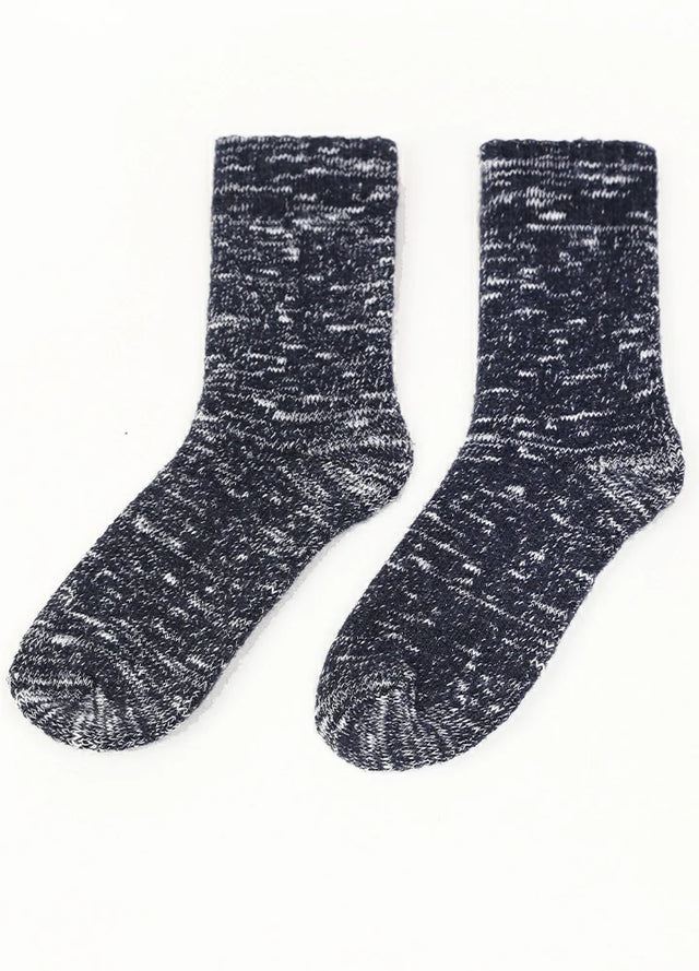 Men's Wool Blend Marled Boot Socks