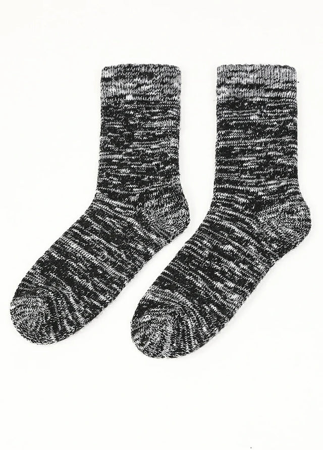 Men's Wool Blend Marled Boot Socks
