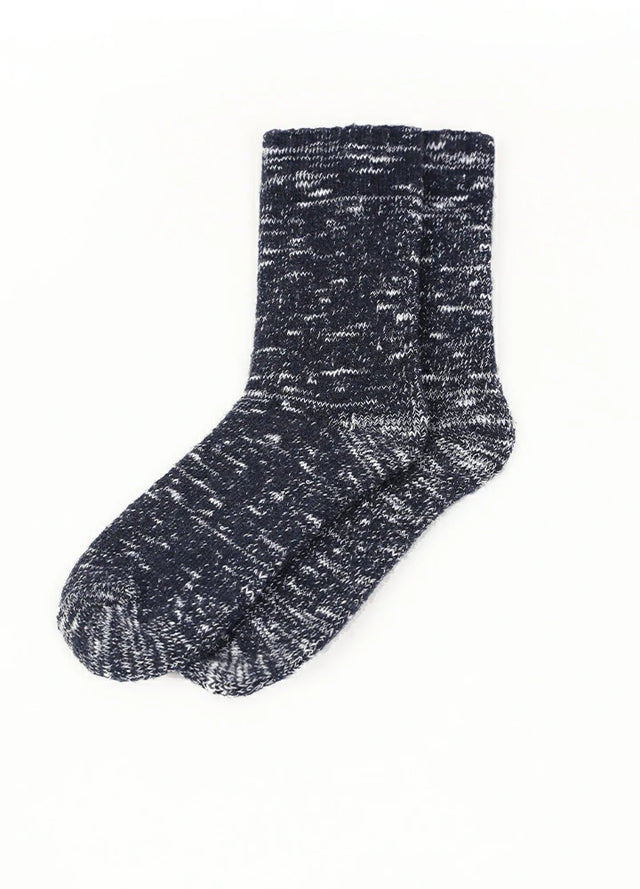 Men's Wool Blend Marled Boot Socks