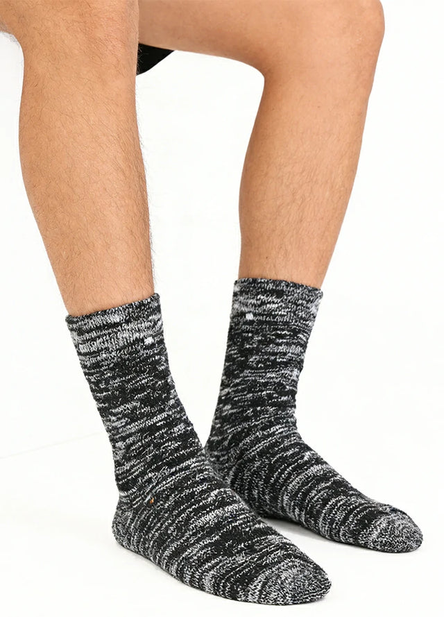 Men's Wool Blend Marled Boot Socks