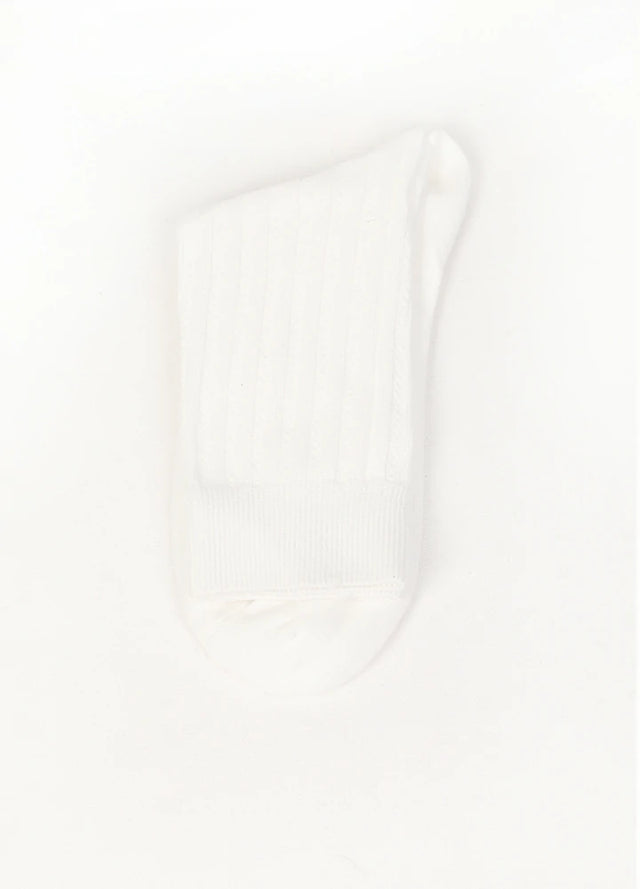 Men's Casual Double-Cylinder Ribbed Crew Socks