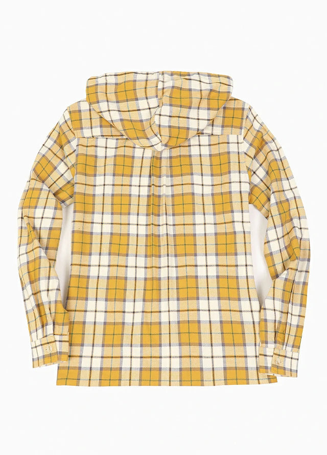Women's Flower Whisperer Midweight Flannel Hooded Shirt