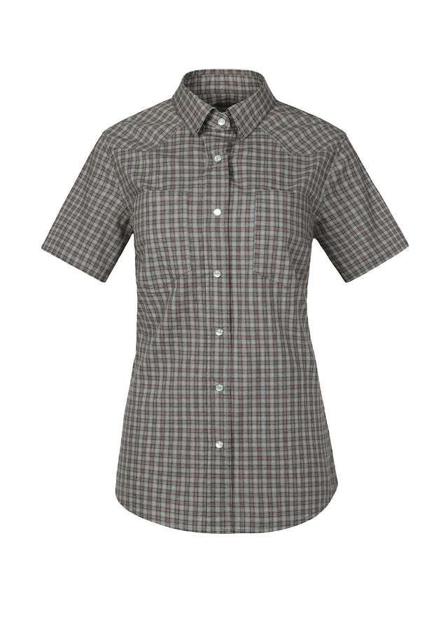 Women's Short-Sleeve Western Shirt