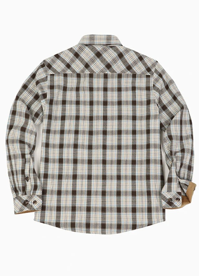 Men's Timberline Midweight Flannel Shirt,8oz