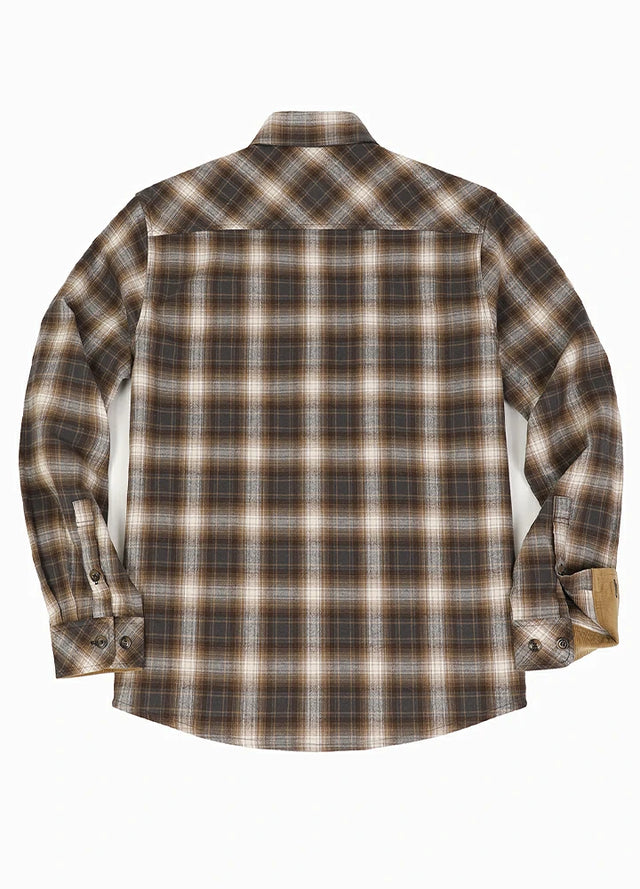 Men's Timberline Midweight Flannel Shirt,8oz