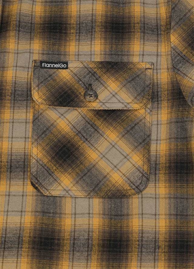 Men's Timberline Midweight Flannel Shirt,8oz