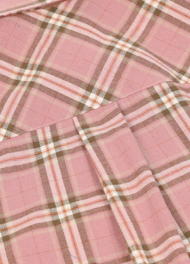 Women's Soft Flannel Shirt, Roll Up Sleeve