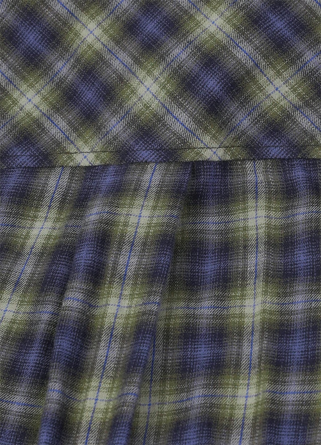 Women's Soft Flannel Shirt, Roll Up Sleeve