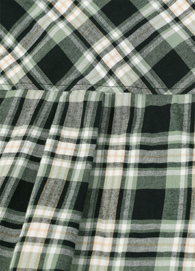 Women's Soft Flannel Shirt, Roll Up Sleeve