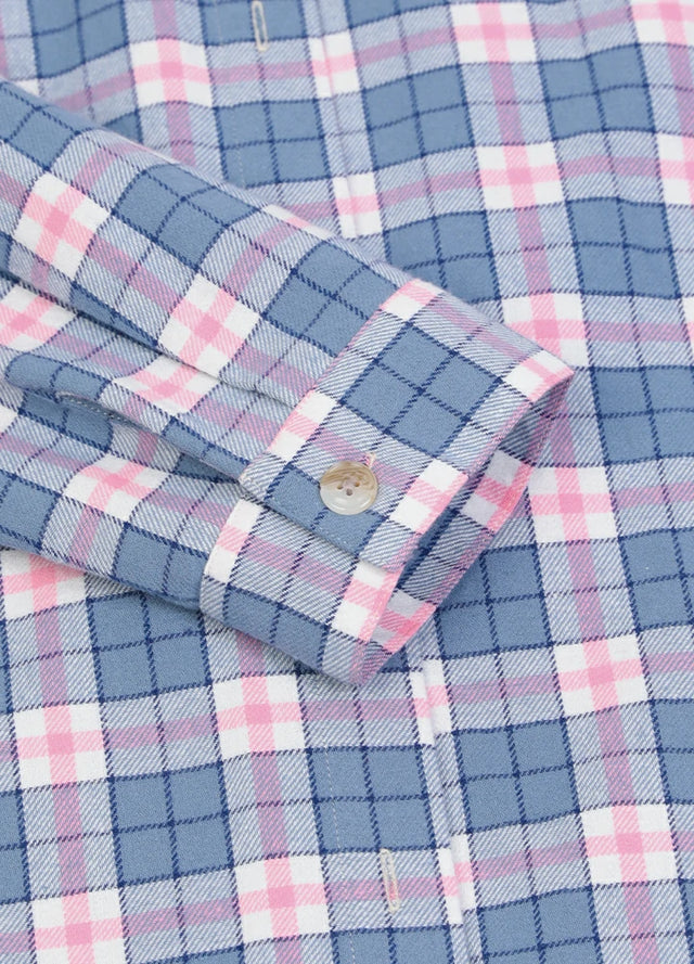 Women's Soft Flannel Shirt, Roll Up Sleeve