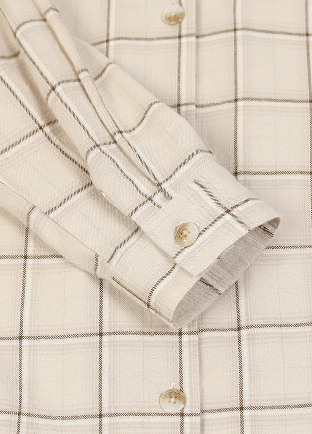 Women's Soft Flannel Shirt, Roll Up Sleeve