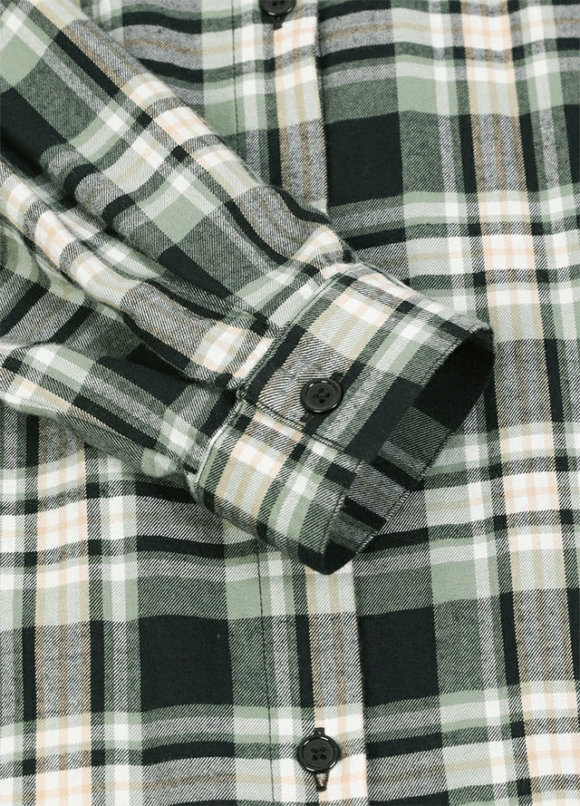 Women's Soft Flannel Shirt, Roll Up Sleeve