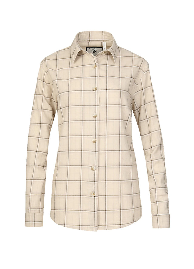 Women's Soft Flannel Shirt, Roll Up Sleeve