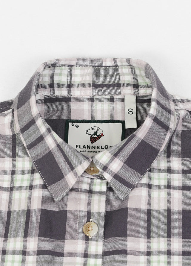 Women's Soft Flannel Shirt, Roll Up Sleeve