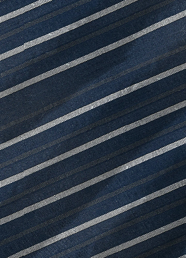 Men's Stripe Seersucker Short Sleeve Shirt