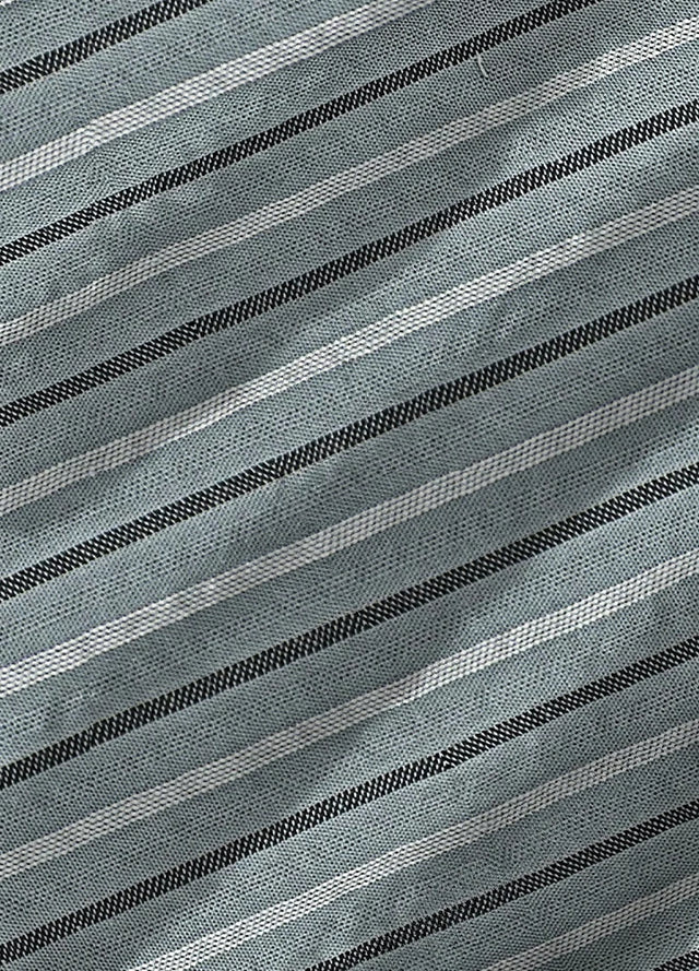 Men's Stripe Seersucker Short Sleeve Shirt