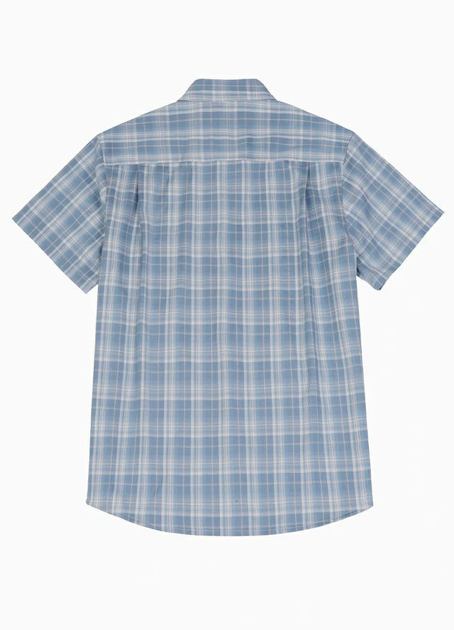 Men's Lightweight Plaid Short Sleeve Shirt