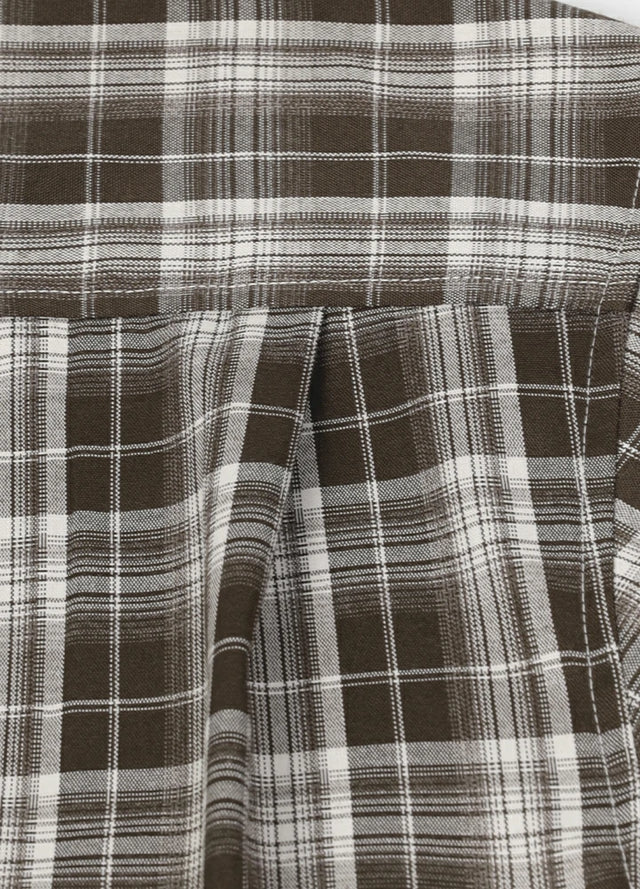 Men's Lightweight Plaid Short Sleeve Shirt