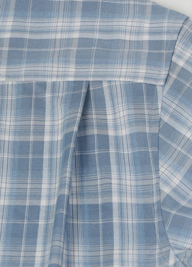 Men's Lightweight Plaid Short Sleeve Shirt