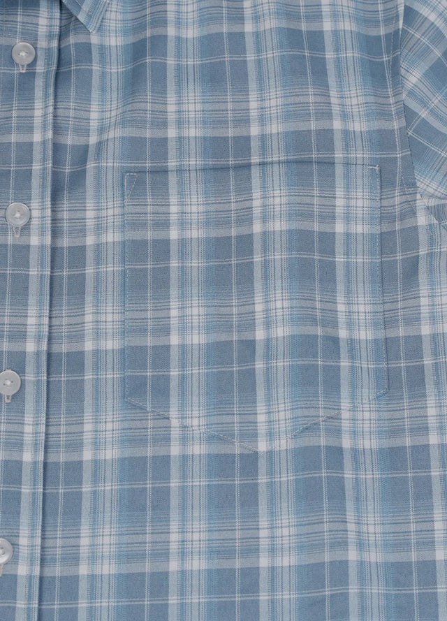 Men's Lightweight Plaid Short Sleeve Shirt