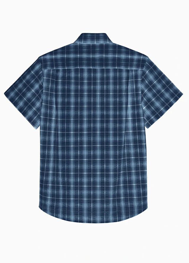 Men's Lightweight Air-Flow Seersucker Short Sleeve Shirt