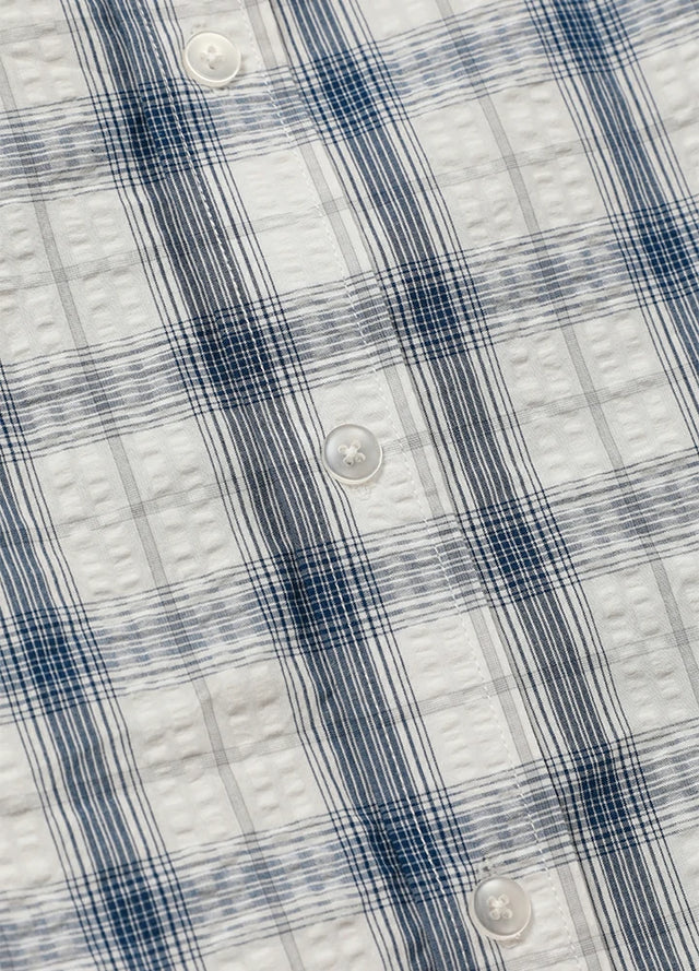 Men's Lightweight Air-Flow Seersucker Short Sleeve Shirt