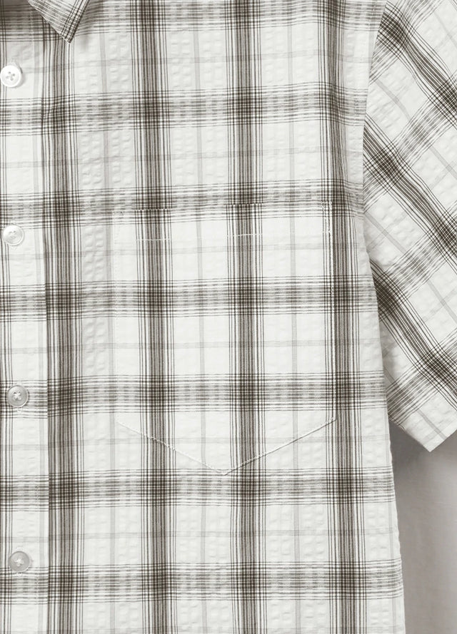 Men's Lightweight Air-Flow Seersucker Short Sleeve Shirt