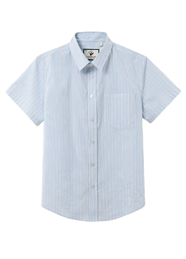 Men's Summer Breeze Stripe Short Sleeve Shirt
