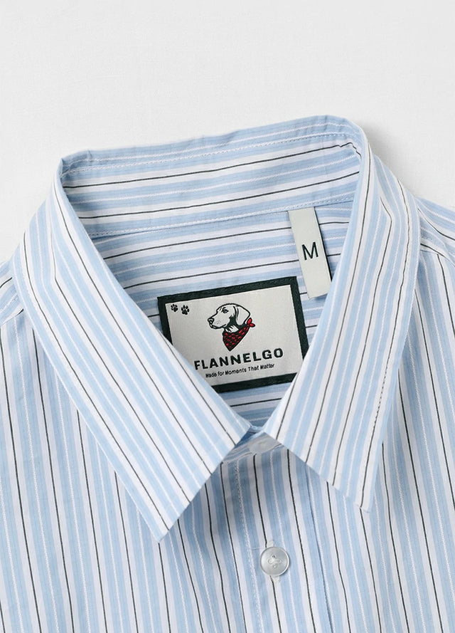 Men's Summer Breeze Stripe Short Sleeve Shirt